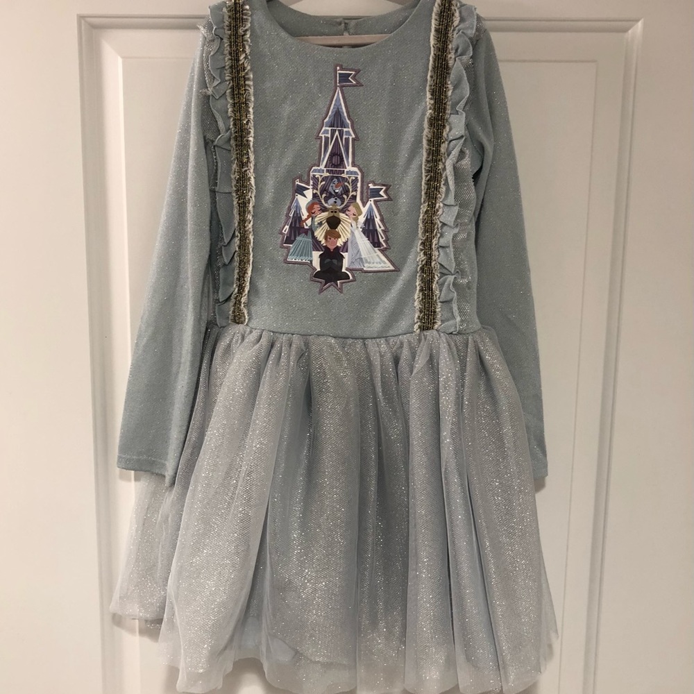 Girls Pippa & Julie Disney Frozen Dress Size 8